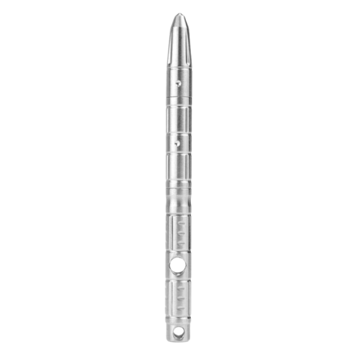 Max Knives MKSA — Stylo tactique acier, pointe brise-vitre carbure de tungstène — vue 3