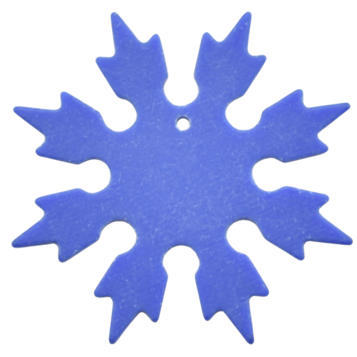 Max Knives MKSH1G10B — Shuriken 8 branches en G10 bleu, 52 mm