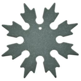 Max Knives MKSH1G10V — Étoile de lancer 8 branches en G10, 52 mm
