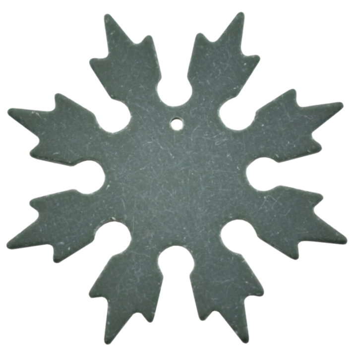 Max Knives MKSH1G10V — Étoile de lancer 8 branches en G10, 52 mm