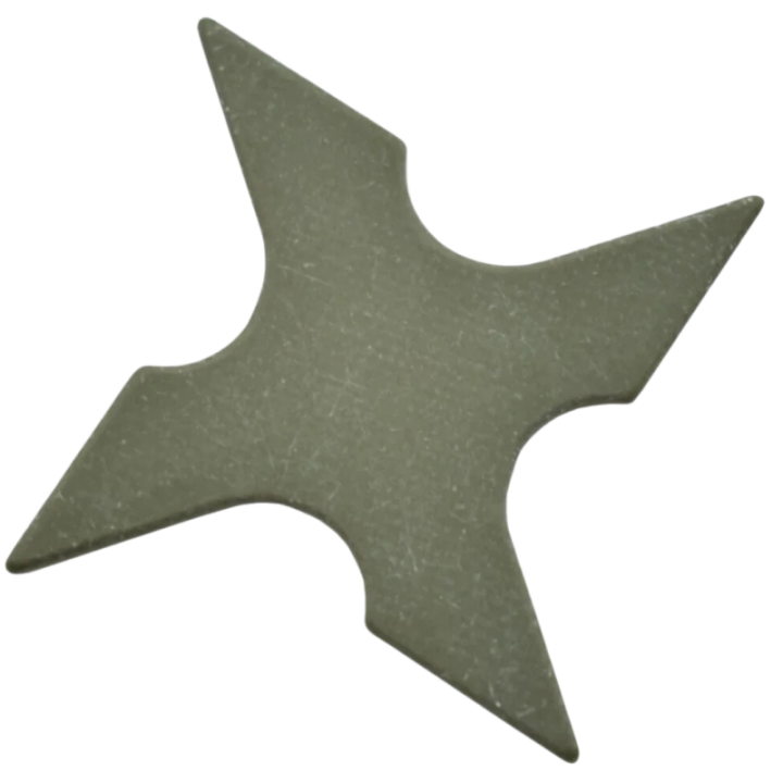 Max Knives MKSH2G10K — 4-point G10 throwing star, rounded tips