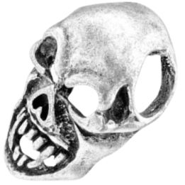 Max Knives MKSKULL1 — Sachet de 20 perles tête de mort en métal percées