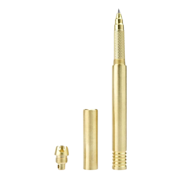Max Knives MKSL — Solid brass tactical pen, 133 mm, paracord — view 3