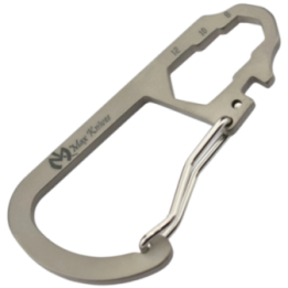 Max Knives MKTI-MOU — Mousqueton titane 68 mm, clés de 8, 10 et 12