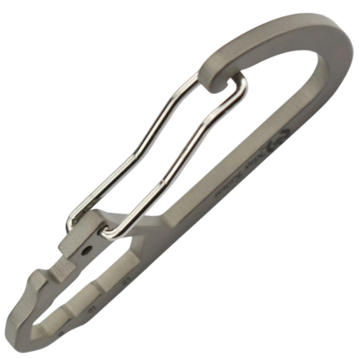 Max Knives MKTI-MOU — Titanium carabiner, 68 mm, 8, 10 and 12 keys — view 3