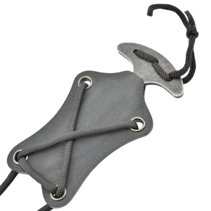 Max Knives FP1802 — Push-dagger monobloc 440C, dessin Fred Perrin — vue 3