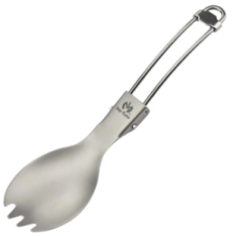 Max Knives MKTICUI — Folding titanium spoon-fork, 153 mm, 18 g