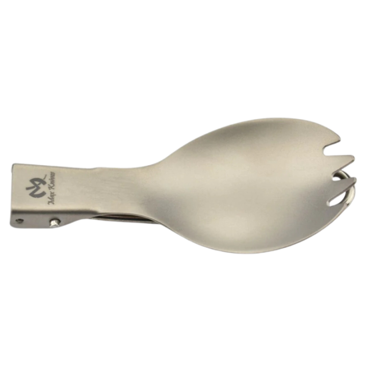 Max Knives MKTICUI — Folding titanium spoon-fork, 153 mm, 18 g — view 4