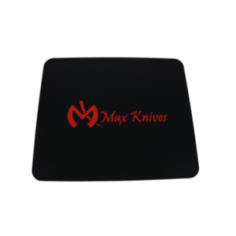 Max Knives MKTP2530 — Black and red fabric mouse pad, 25 x 30 cm