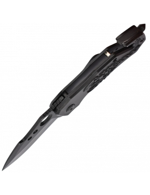 Couteau Pliant MK105 - Lame Acier 440C, Manche Aluminium Anodisé Noir