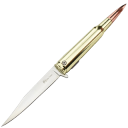 Max Knives MX13005 — Folding knife with .50 calibre bullet handle