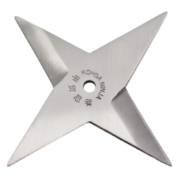 Max Knives NS136 — 4-point throwing star, 420 stainless, 110 mm