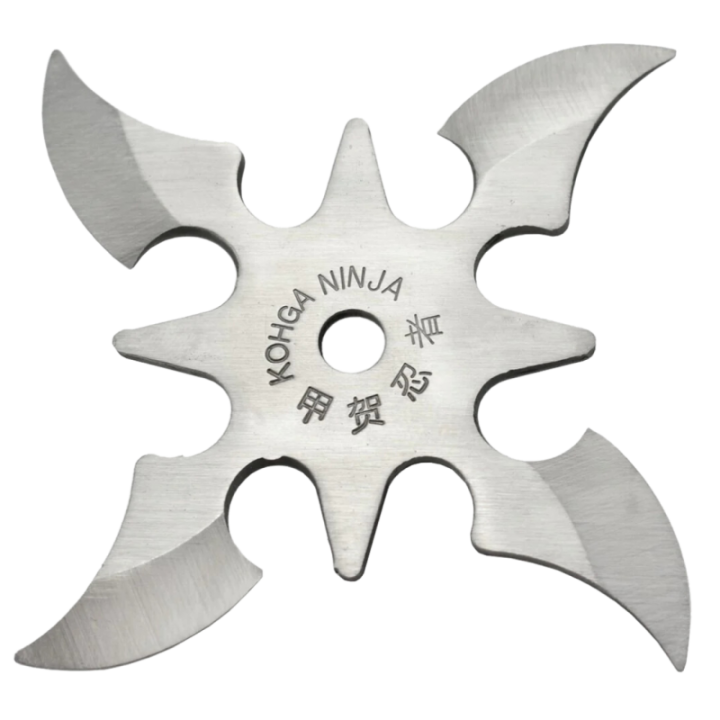 Max Knives NS144 — Shuriken 4 branches 112 mm, acier 420 de 2 mm