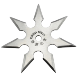 Max Knives NS147 — Étoile de lancer 7 branches, 100 mm, acier 420