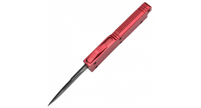 MAXKNIVES - MKO30R - Petit couteau OTF automatique aluminium anodisé