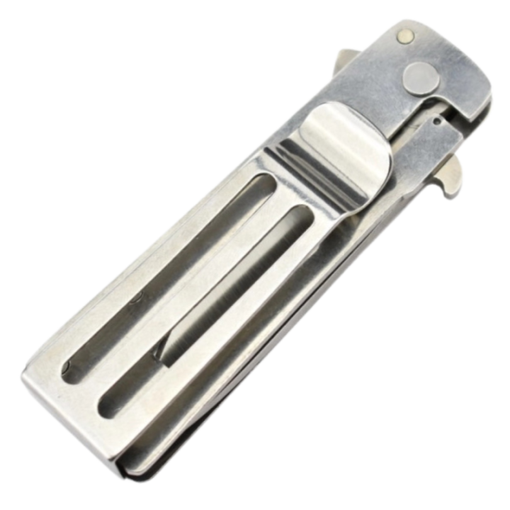 Max Knives P15BM — Pliant 440C assisté, manche micarta noir, 63 g — vue 4