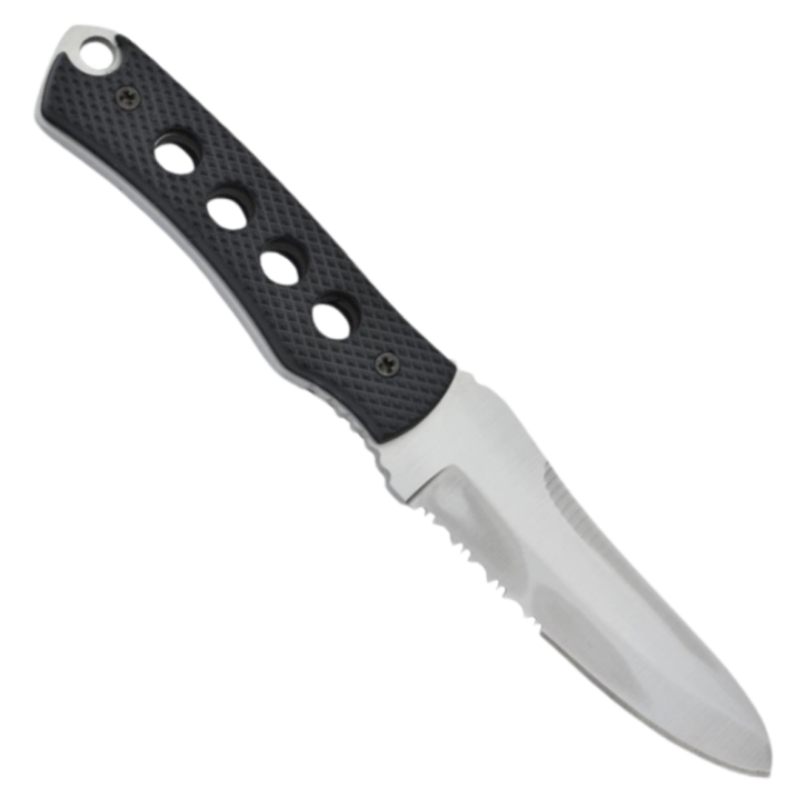 Max Knives P280T — Couteau de cou 440C drop point, étui ABS inclus — vue 3