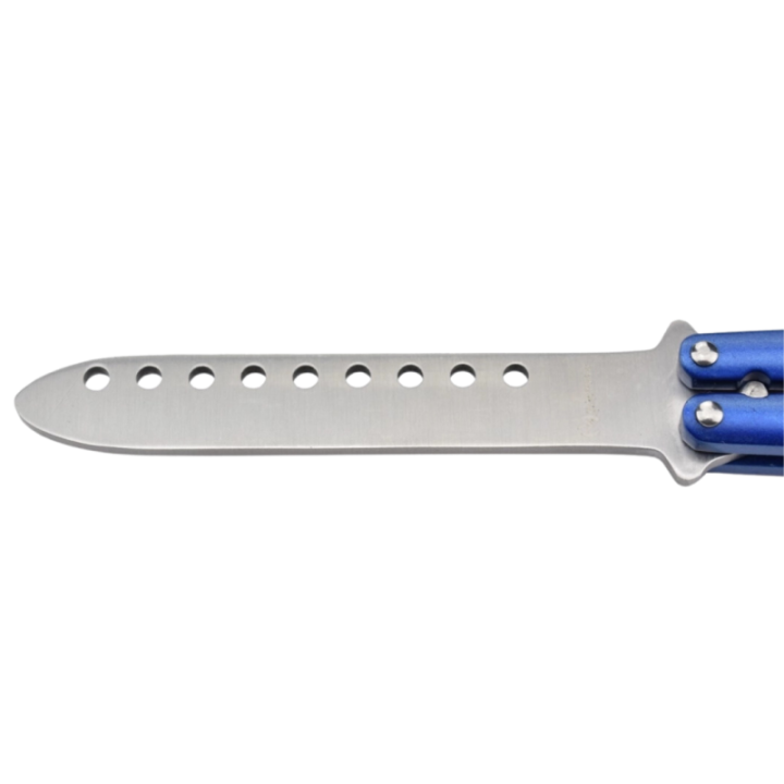 Max Knives P33B — Butterfly Trainer Knife, Unsharpened Blade, Aluminium Handles — view 3
