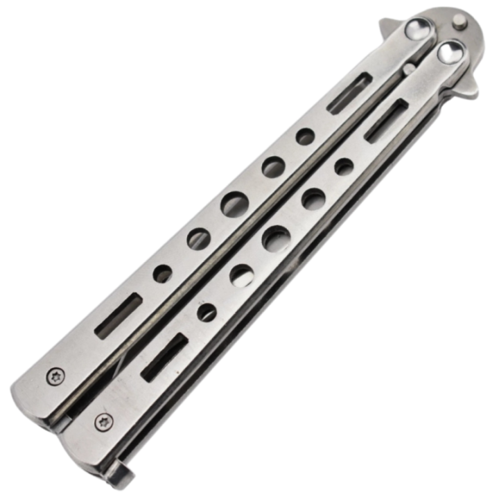 Max Knives P39S — Couteau papillon clip point, lame 90 mm, 3 mm — vue 2