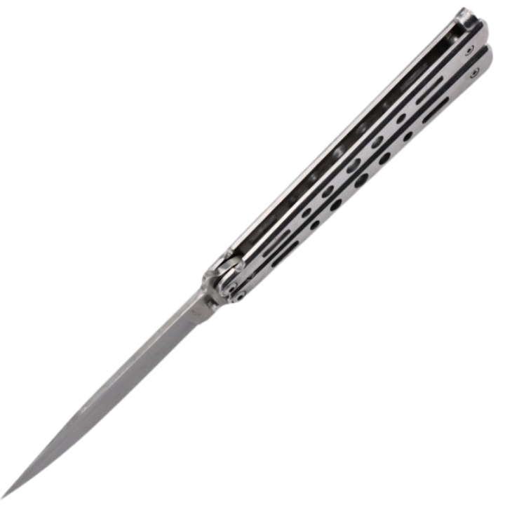 Max Knives P39S — Couteau papillon clip point, lame 90 mm, 3 mm — vue 4