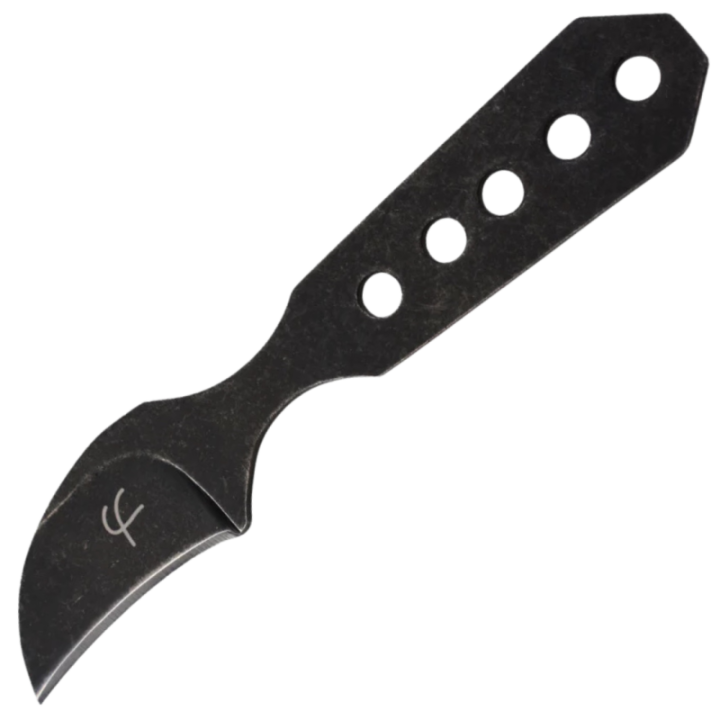 Fred Perrin FP1904 Fruit Knife — Lame hawkbill acier 440C stonewash, étui kydex