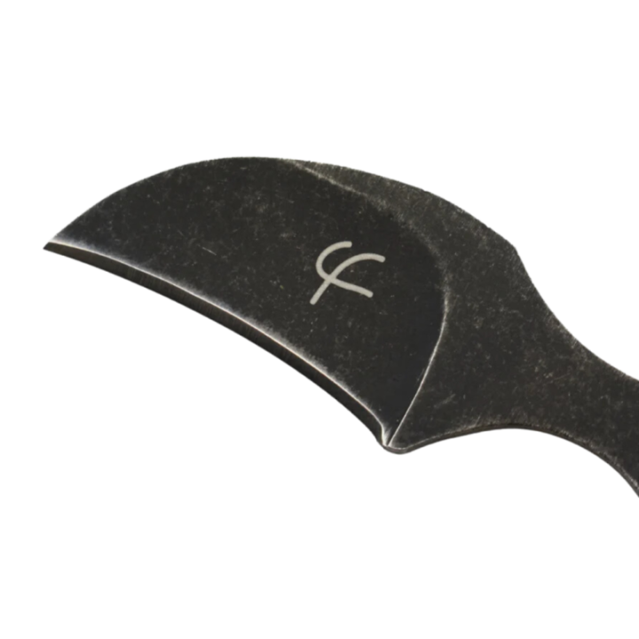 Fred Perrin FP1904 Fruit Knife — Lame hawkbill acier 440C stonewash, étui kydex — vue 4