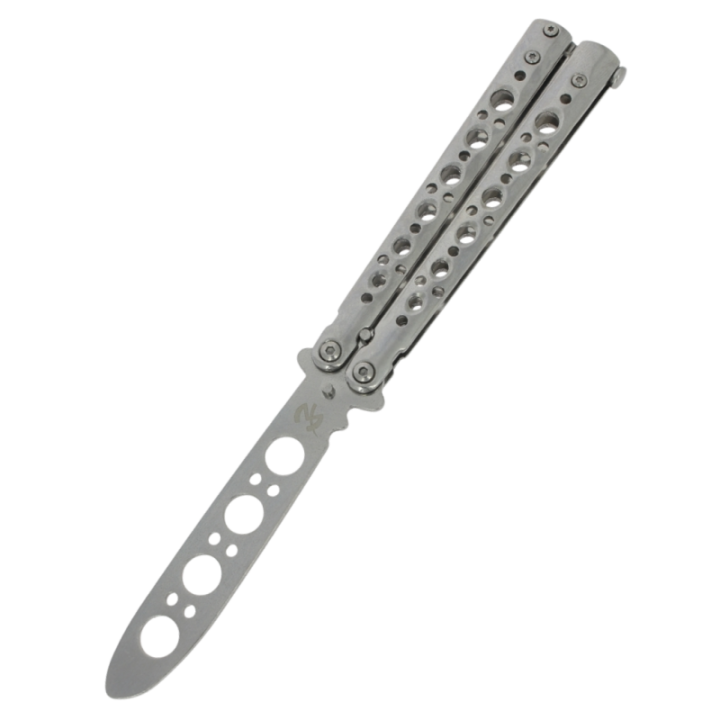 Max Knives P53ES — Trainer balisong, 96 mm practice blade, stainless