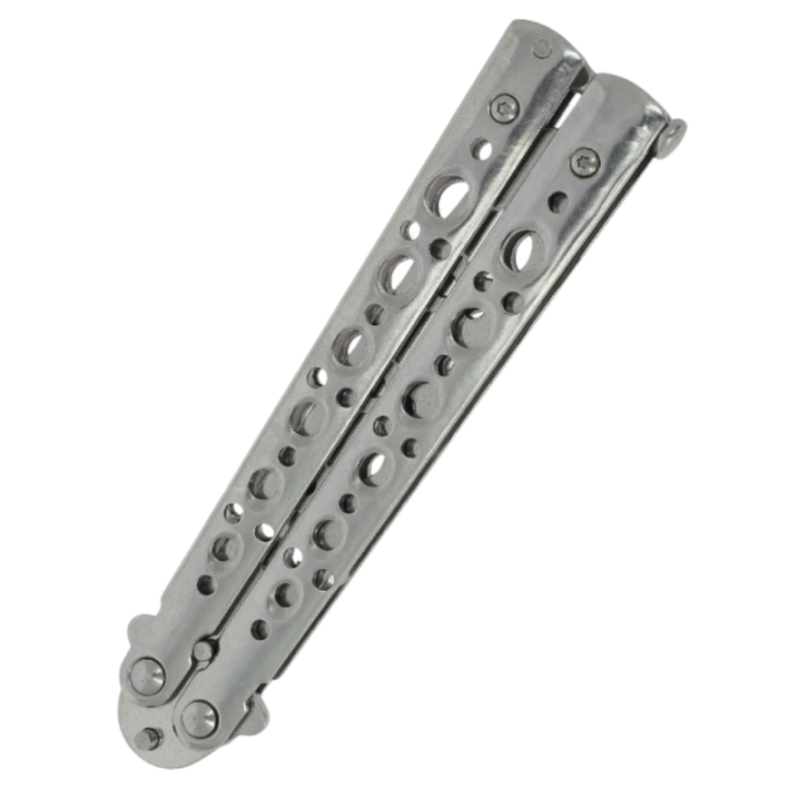 Max Knives P53ES — Trainer balisong, 96 mm practice blade, stainless — view 3
