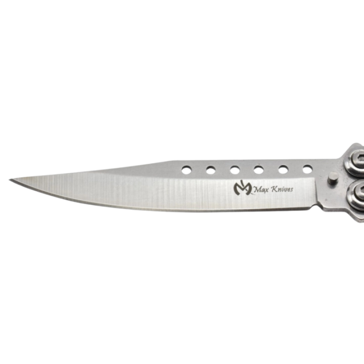 Max Knives P55S — Couteau papillon 3Cr13 silver, lame de 98 mm — vue 3