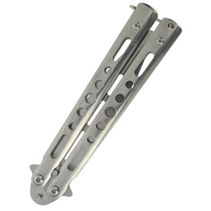 Max Knives P57ES — Balisong butterfly knife, 93 mm dagger blade, stainless — view 3