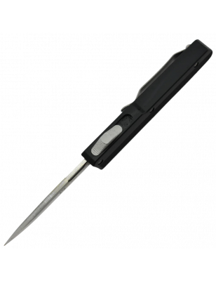 Couteau Pliant en Acier D2, Lame de 70mm, Manche Aluminium Anodisé