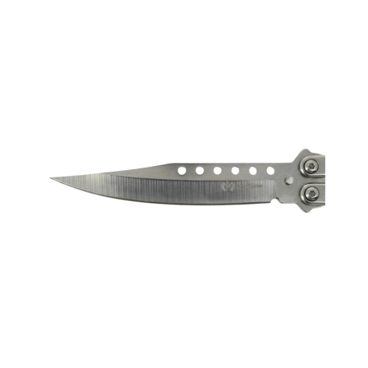 Max Knives P58S — Papillon clip point 97 mm silver, 125 mm fermé — vue 5