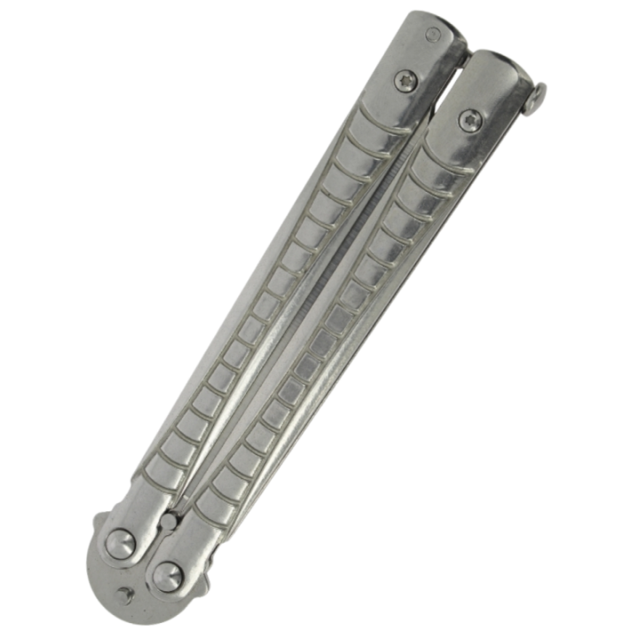 Max Knives P59S — Couteau papillon spear point 96 mm, manches ajourés — vue 3