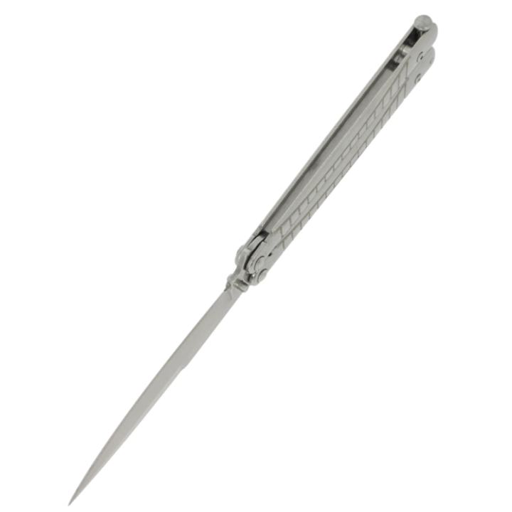 Max Knives P59S — Couteau papillon spear point 96 mm, manches ajourés — vue 4