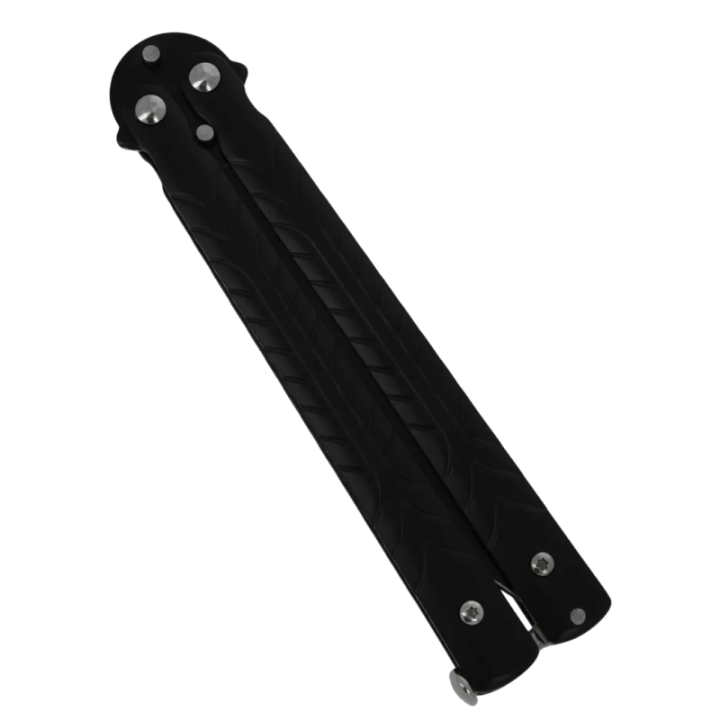 Max Knives P62B — Papillon noir clip point, 219 mm ouvert, 113 g — vue 4