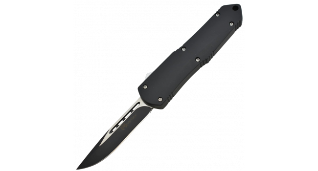 MAXKNIVES - MKO43 - couteau automatique lame drop point en acier manche aluminium