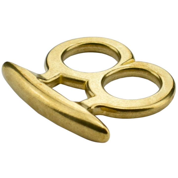 Max Knives PA2B2 — Mini two-finger brass impact tool, 65 x 62 mm — view 2