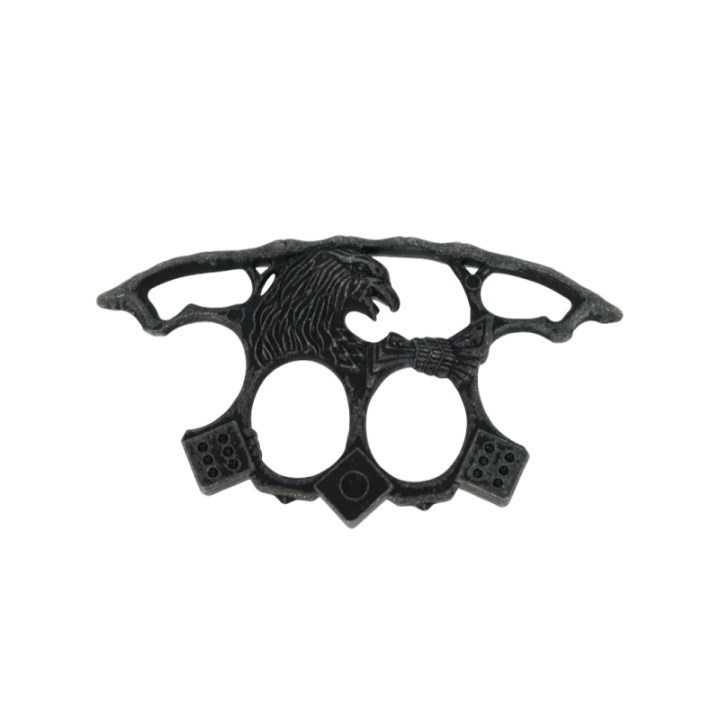 Max Knives PA34M — Two-finger impact tool, eagle motif and spikes
