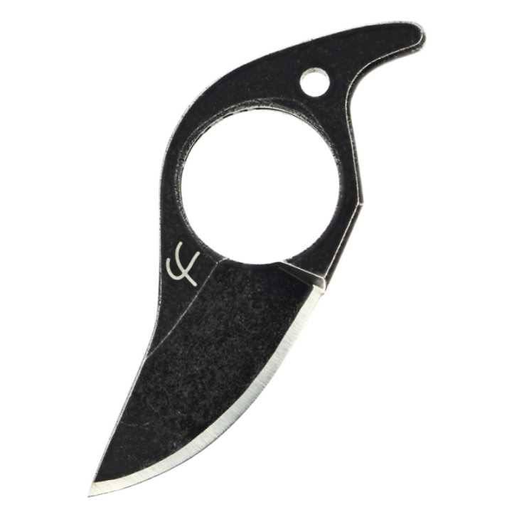 Max Knives FP1907N — Couteau fixe compact 440C blackwash, série numérotée