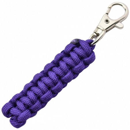 MAXKNIVES - MKPCVIF - Porte-cle en paracorde violet