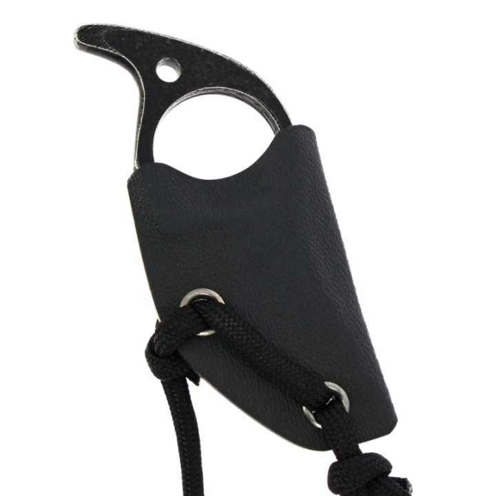 Max Knives FP1907N — Couteau fixe compact 440C blackwash, série numérotée — vue 2