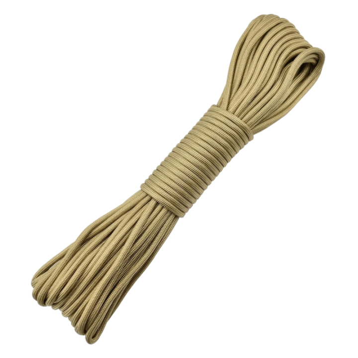 Max Knives PARA15D — Paracorde 4 mm, longueur de 15 m, coloris désert