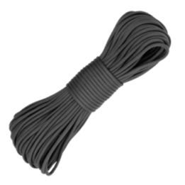 Max Knives PARA30N — Paracorde 4 mm, grande longueur de 30 m, noir