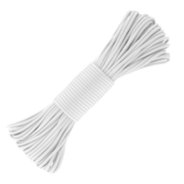 Max Knives PARA30PHB — Paracorde 4 mm phosphorescente, 30 m, blanc