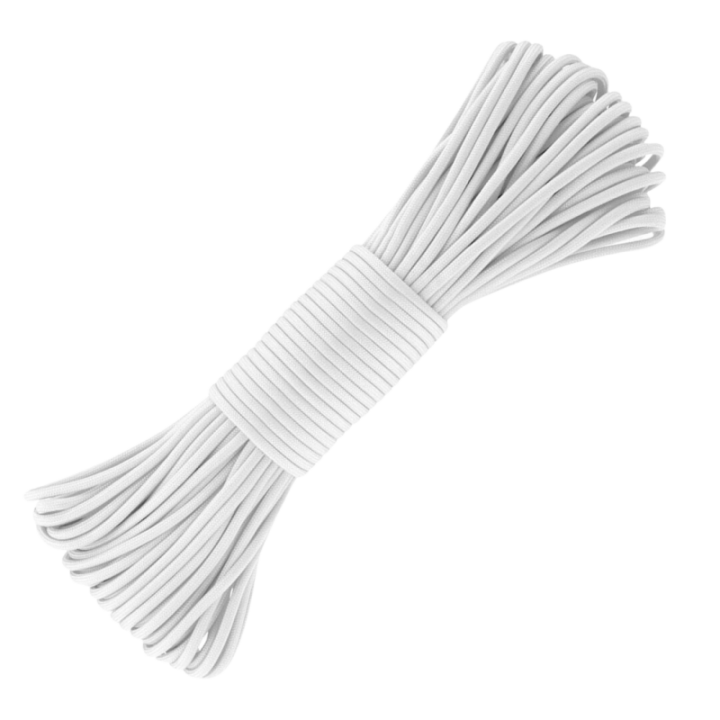 Max Knives PARA30PHB — 4 mm glow-in-the-dark paracord, 30 m, white