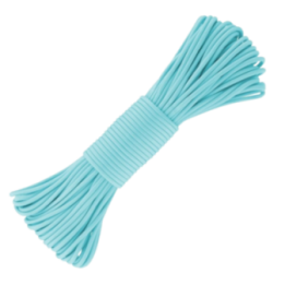 Max Knives PARA30PHBL — 4 mm glow-in-the-dark paracord, 30 m, blue