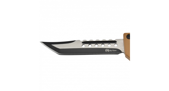 MAXKNIVES - MKO13T1 - Couteau automatique poing americain 1918 lame acier manche zinc aluminium