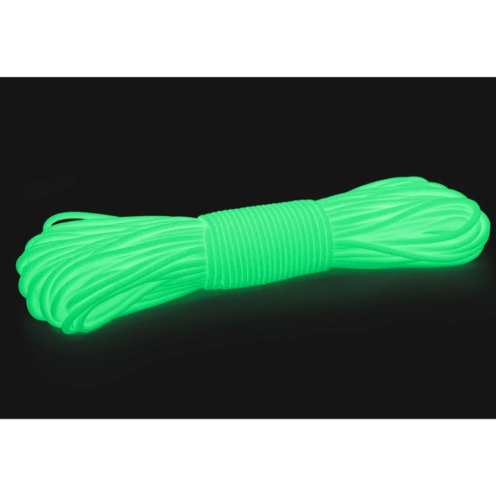 Max Knives PARA30PHV — 4 mm glow-in-the-dark paracord, 30 m, green — view 2