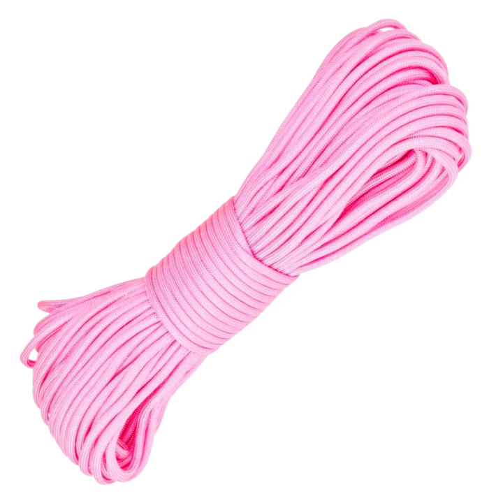 Max Knives PARA30ROSE — 4 mm paracord, long 30 metre length, pink