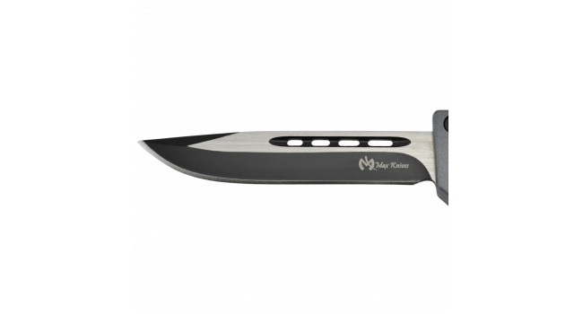 MAXKNIVES - MKO13G2 - Couteau automatique poing americain 1918 lame acier manche zinc aluminium